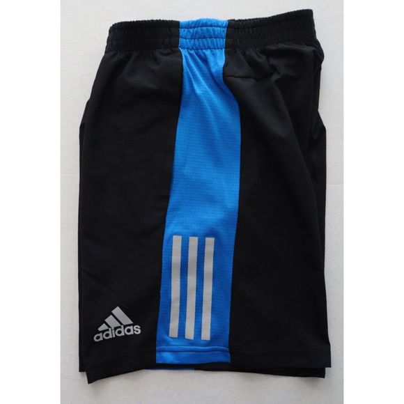 adidas HB7461 Men's Sz Small Black/Blue Own The Run 7" Running Shorts - Picture 7 of 10
